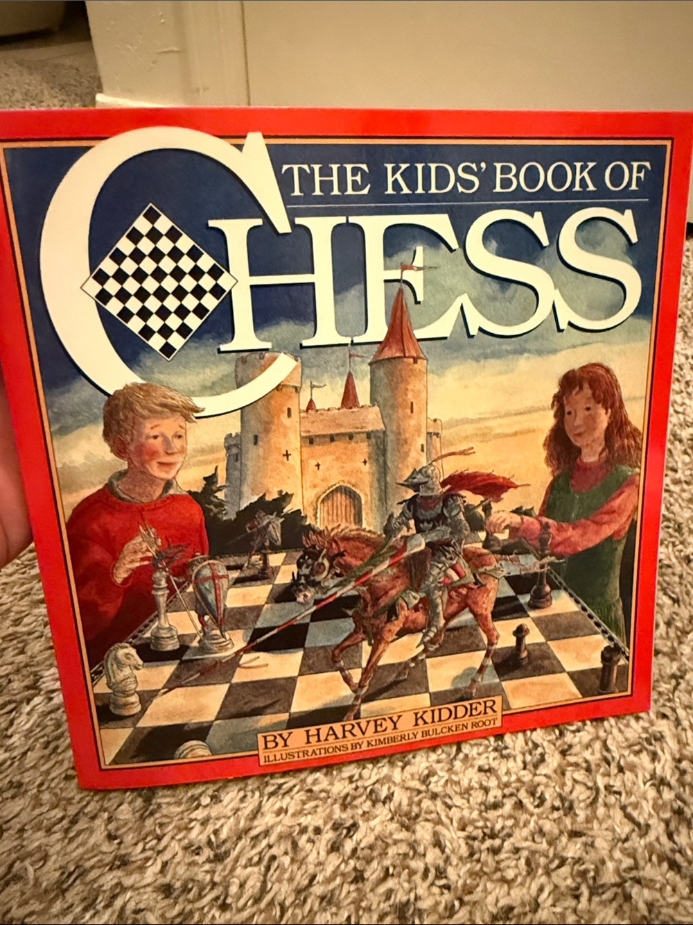 Vintage 1970 The Kids' Book of Chess by Harvey Kidder